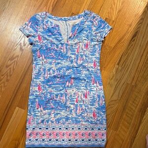 Lilly Pulitzer Sailboat Print Dress